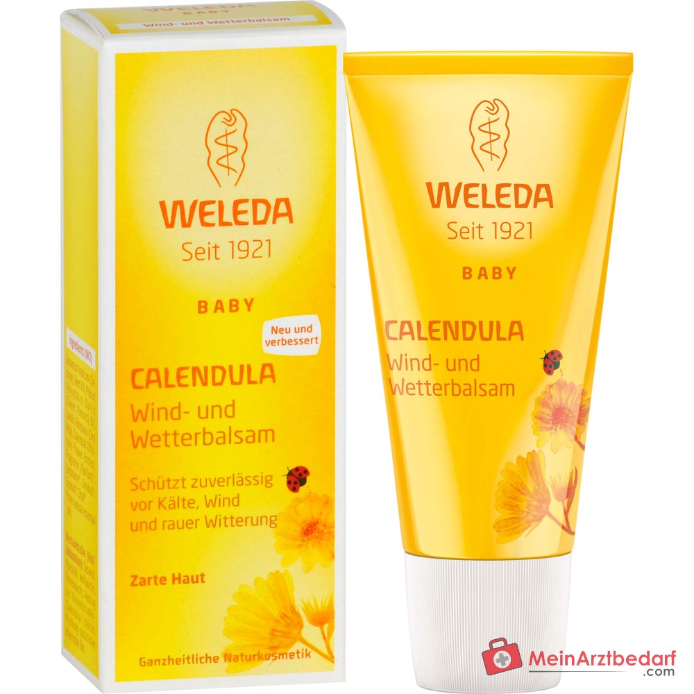 Weleda Calendula Wind- und Wetterbalsam, 30 ml