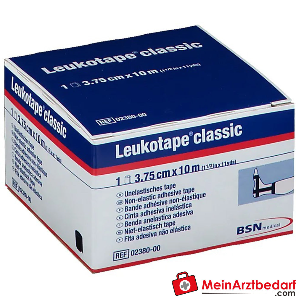 Leukotape® Classic 3,75 cm x 10 m schwarz, 1 St..