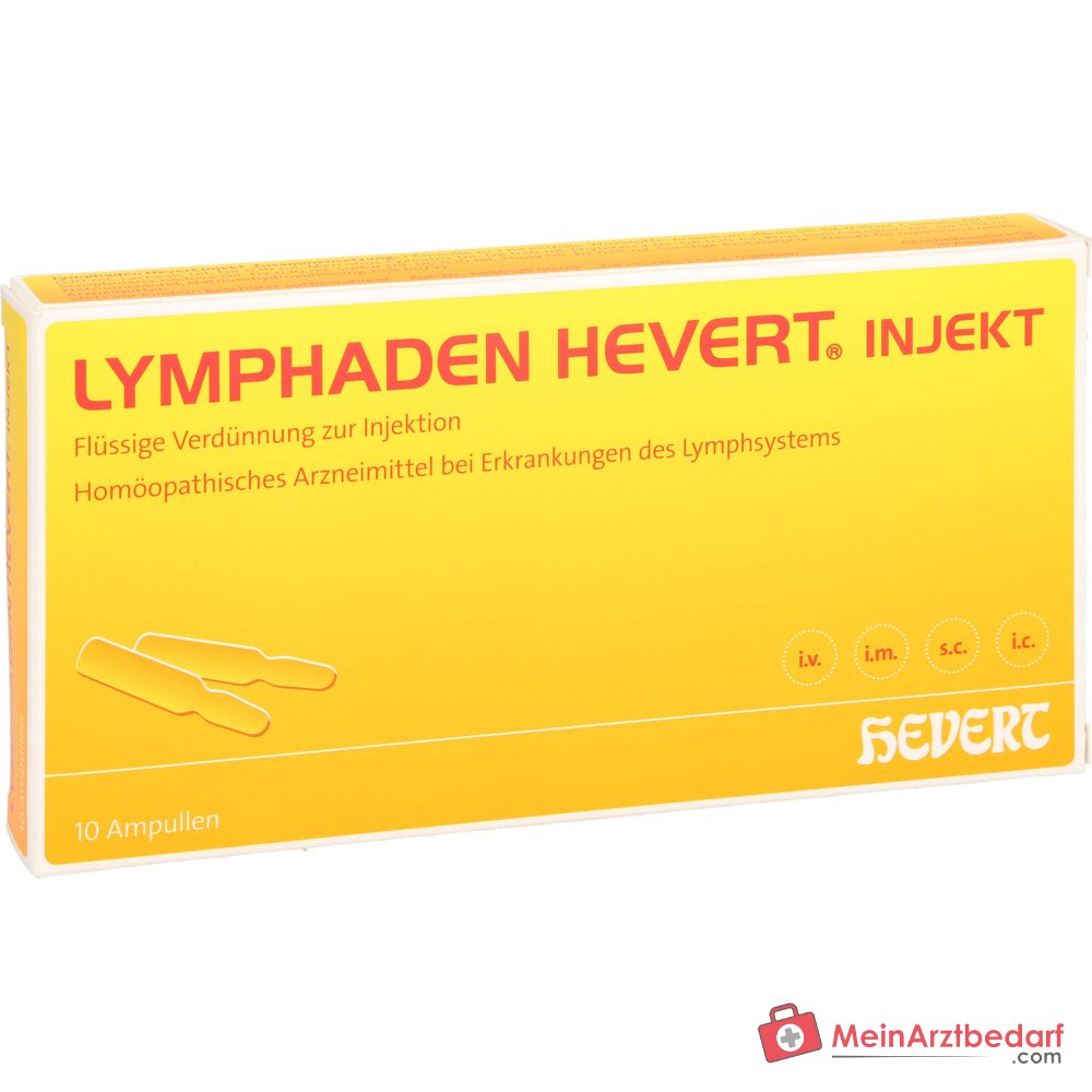 Hevert Lymphaden Hevert Inject Ampullen, 10 stuks