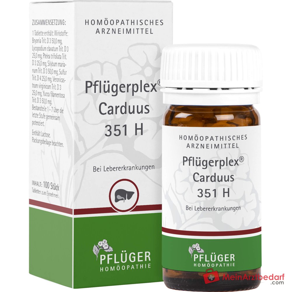 Pflügerplex Carduus 351 H tabletten 100 stuks