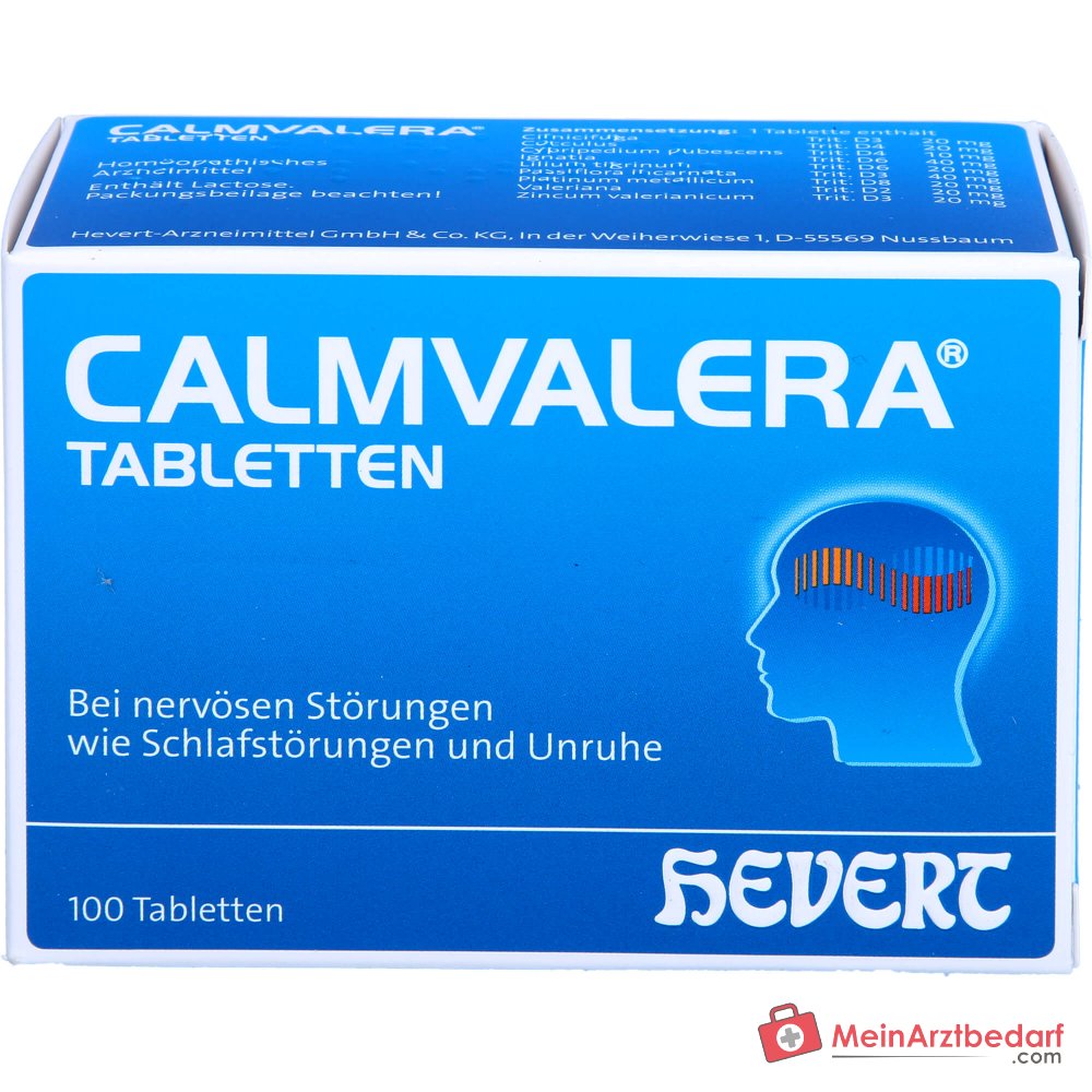 Tabletki Calmvalera Calm-9-Complex (9 aktywnych składników) 100 tabletek