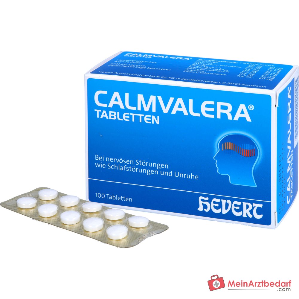 Tabletki Calmvalera Calm-9-Complex (9 aktywnych składników) 100 tabletek