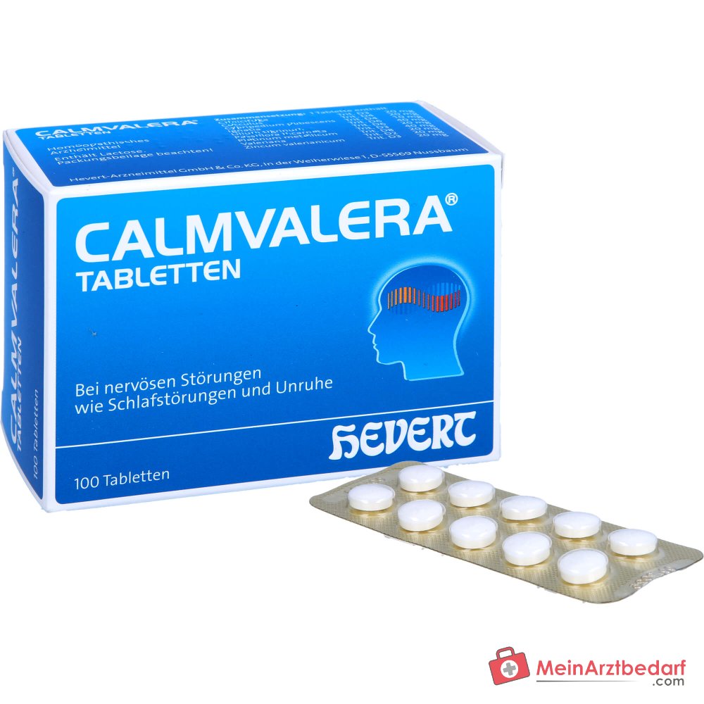 Tabletki Calmvalera Calm-9-Complex (9 aktywnych składników) 100 tabletek