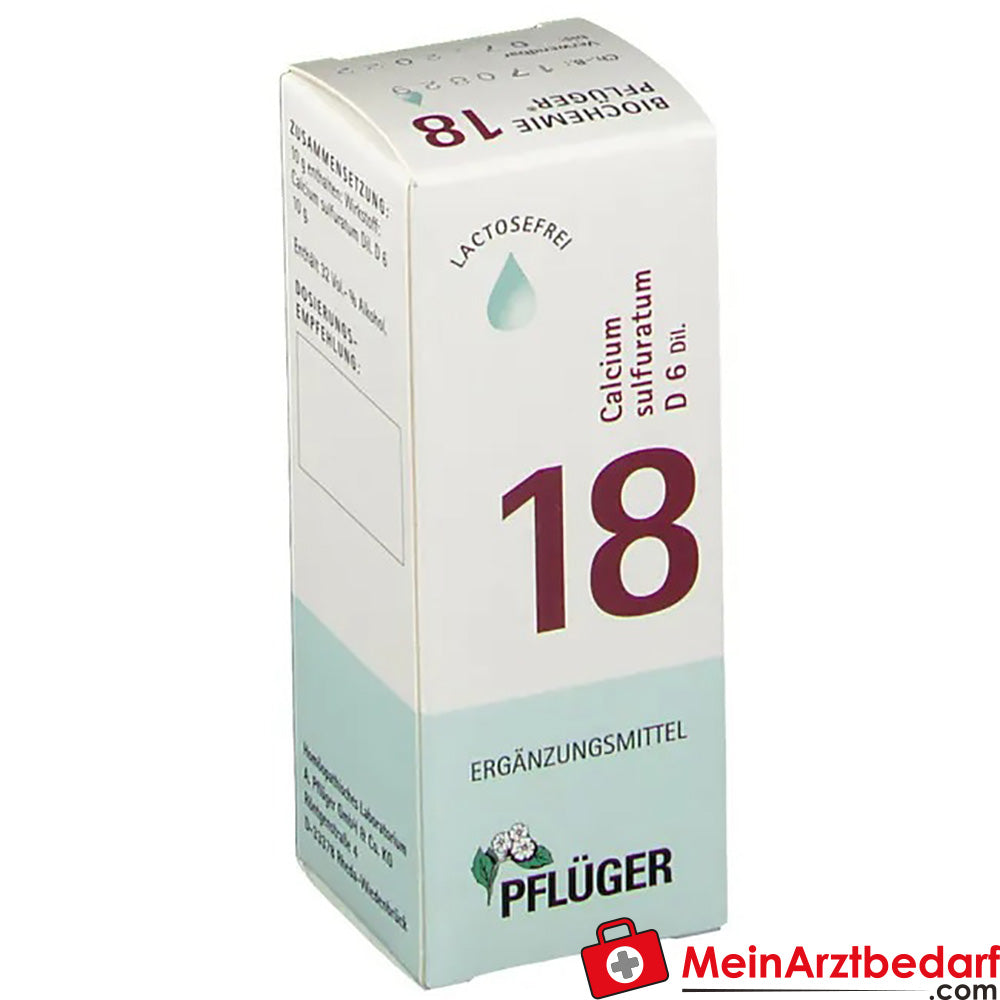 Biochemie Pflüger® 18 Calcium sulfuratum D6 Tropfen.
