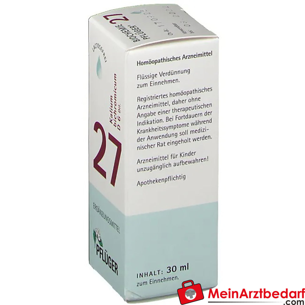 Biochemie Pflüger® 27 Kalium bichromicum D6.