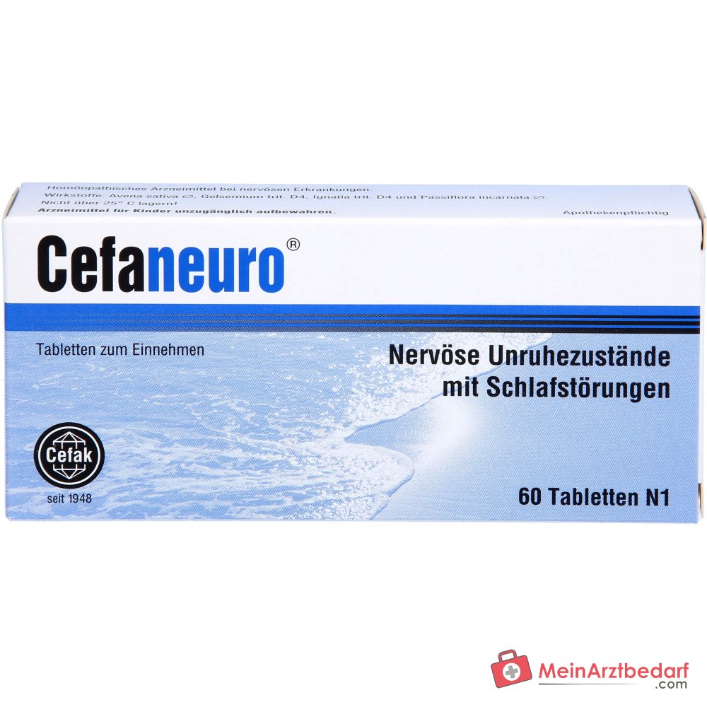 Cefaneuro compresse (Gelsemium/Avena sativa/Strychnos/Passiflora) 30 mg, 20 compresse