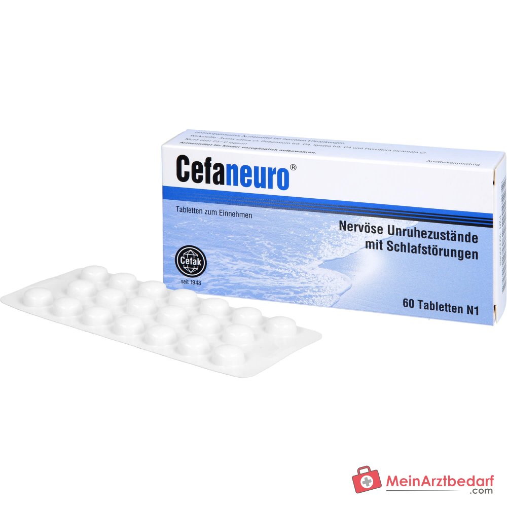 Cefaneuro compresse (Gelsemium/Avena sativa/Strychnos/Passiflora) 30 mg, 20 compresse