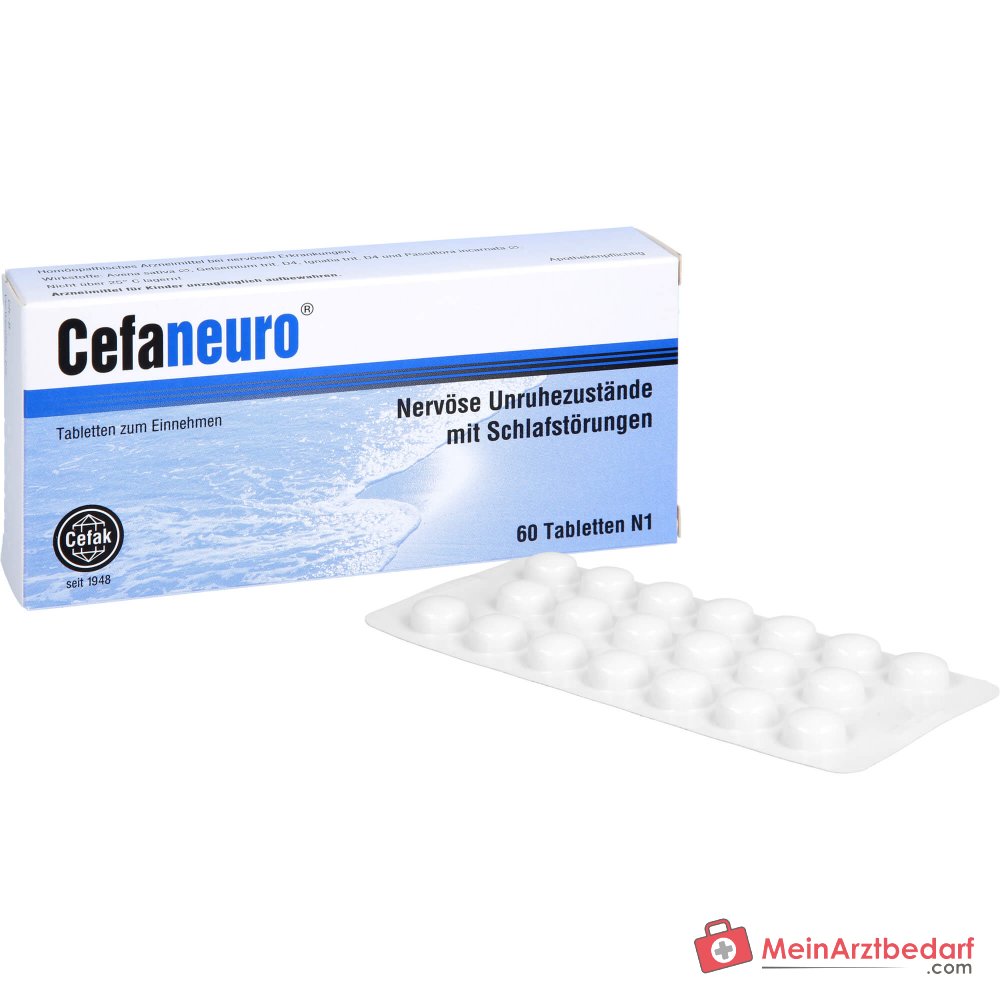 Cefaneuro compresse (Gelsemium/Avena sativa/Strychnos/Passiflora) 30 mg, 20 compresse