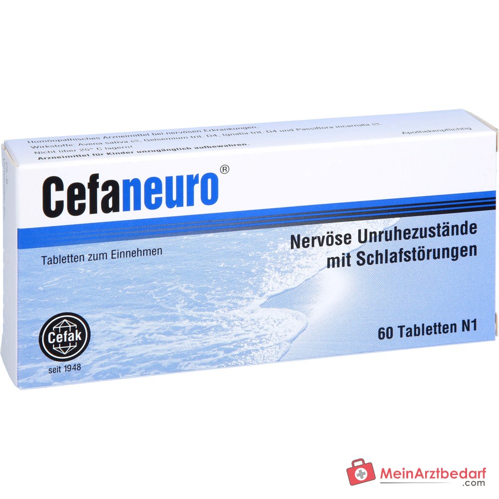 Cefaneuro compresse (Gelsemium/Avena sativa/Strychnos/Passiflora) 30 mg, 20 compresse
