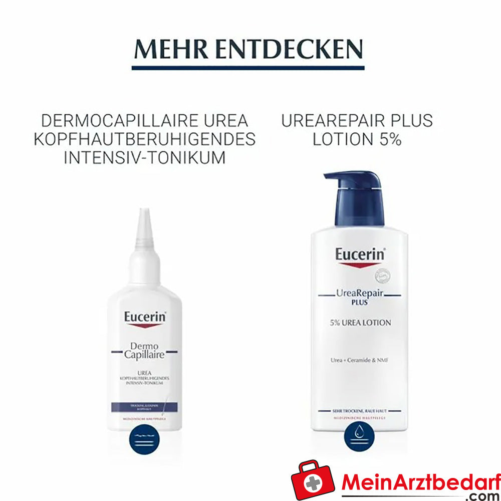 Eucerin® DermoCapillaire Urea Kopfhautberuhigendes Shampoo – Beruhigt trockene und juckende Kopfhaut, 250ml.
