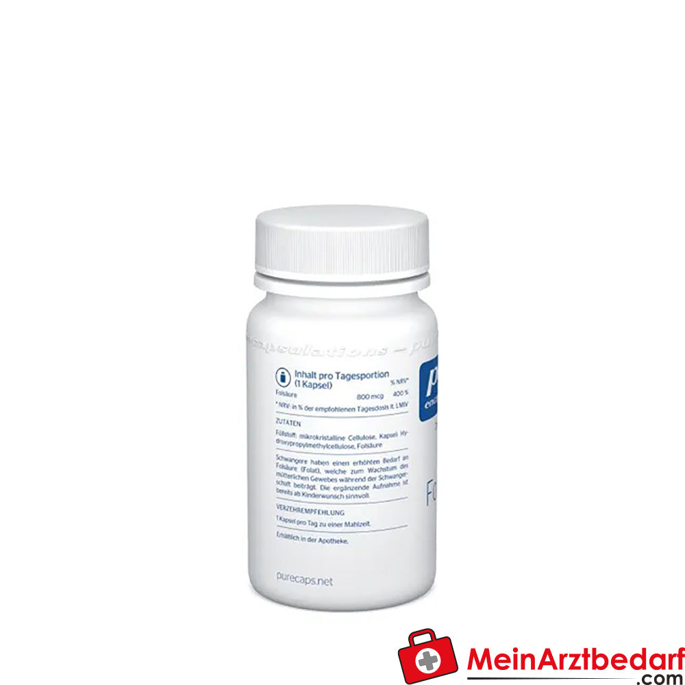 Pure Encapsulations® Folsäure, 60 St..