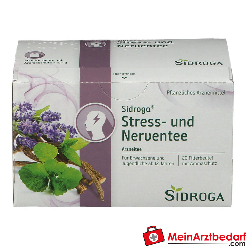 Sidroga® Stress- und Nerventee.