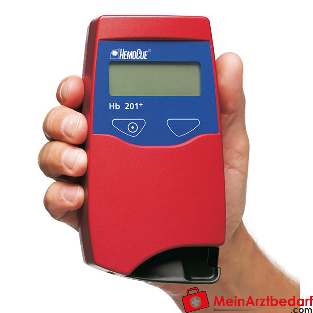 Hemocue Hemoglobin 201+ Anlalyzer inkl. Netzteil.
