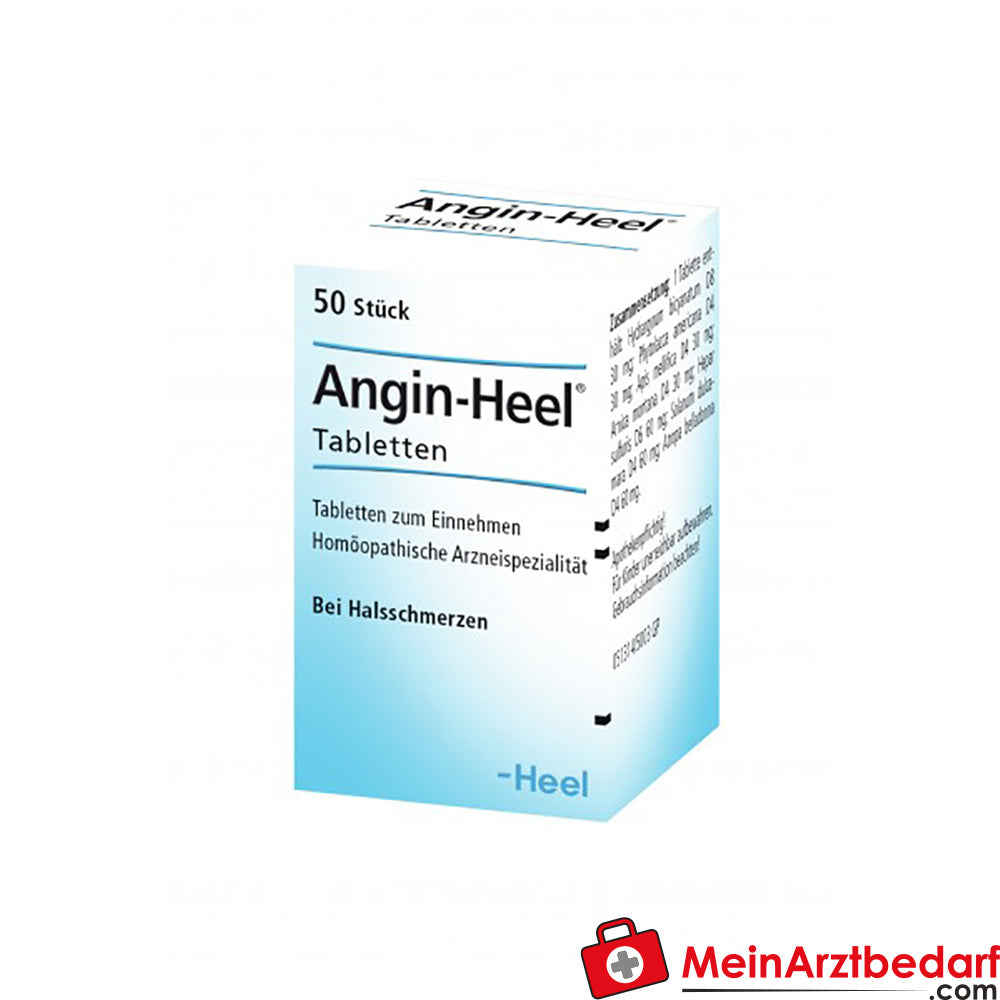 Angin-Heel Tabletten 50 Homöopathikum bei Halsschmerzen & Halskatarrh.
