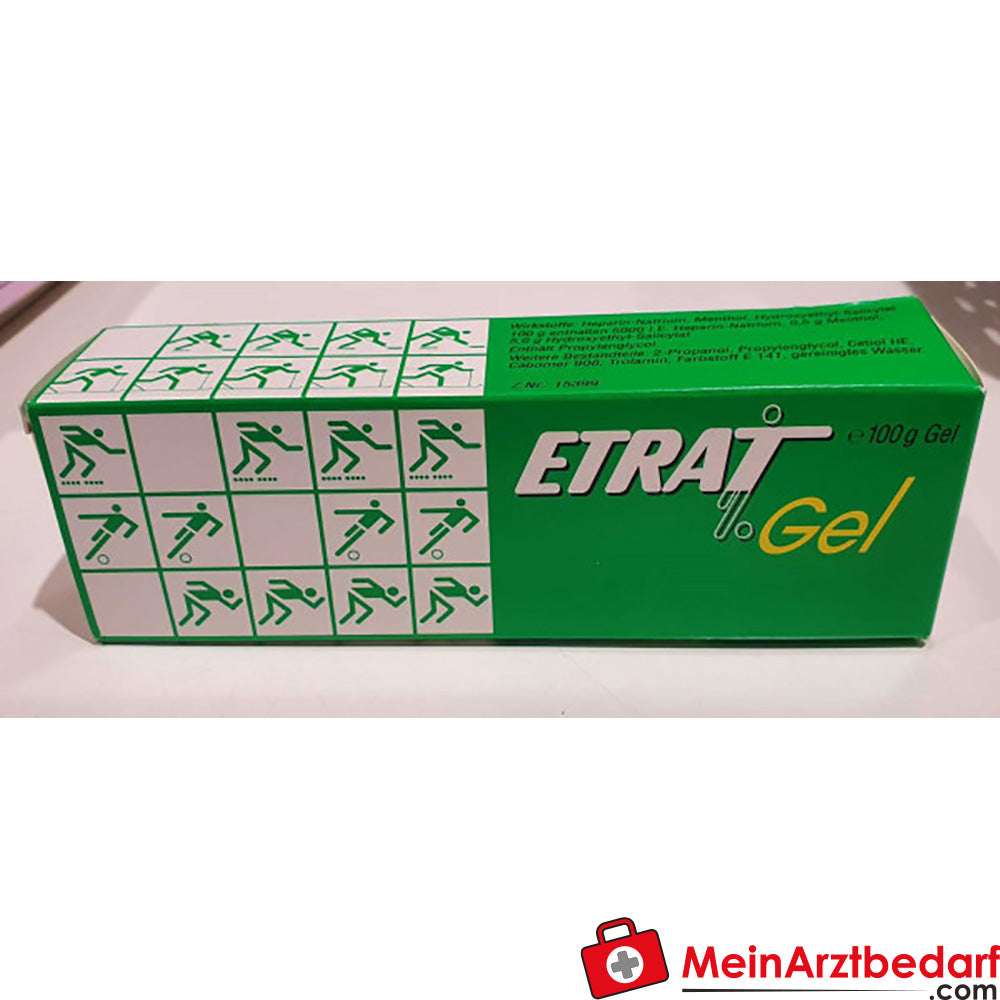01GLE kühlendes Schmerzgel 40 g für Prellungen und Sportverletzungen.