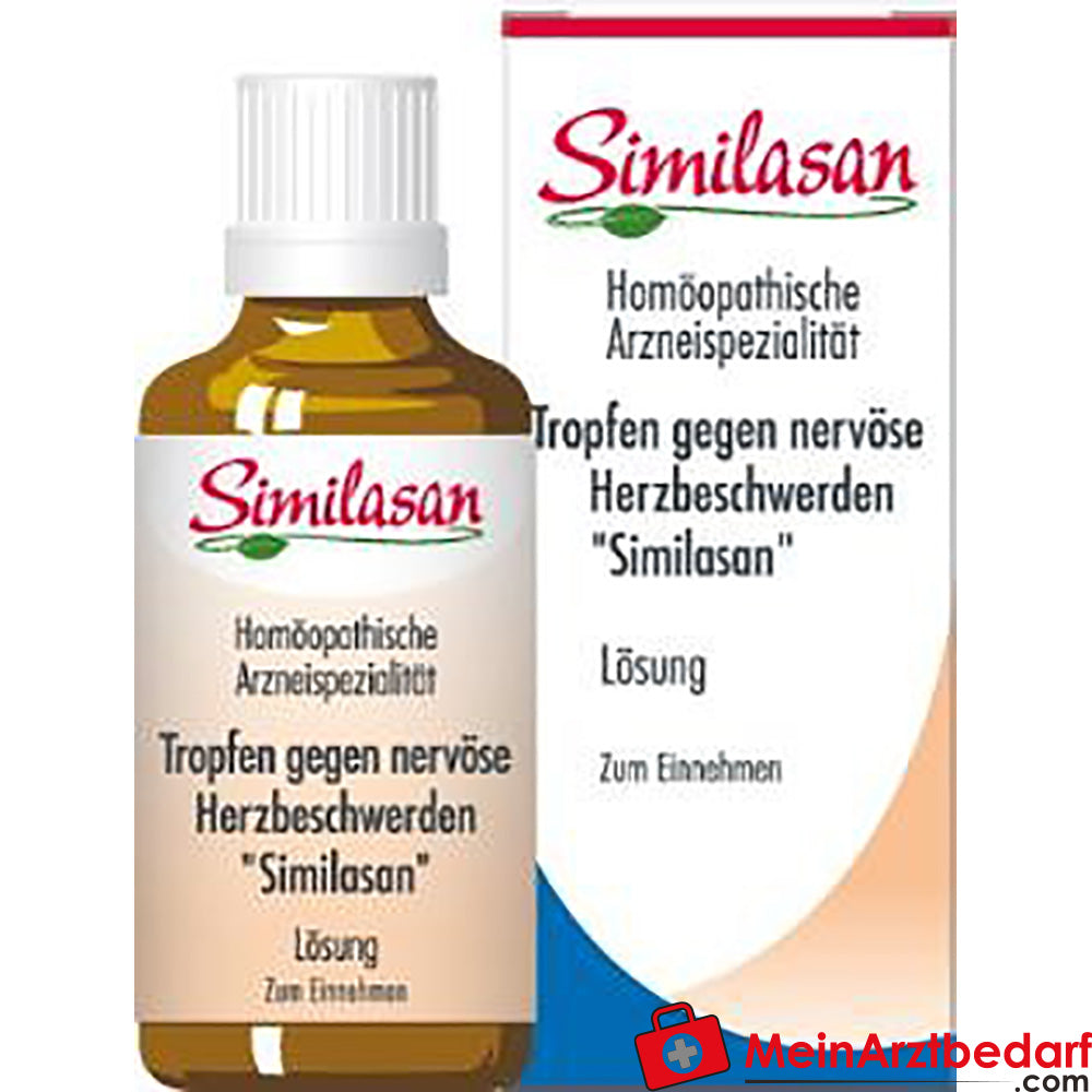 Similasan homöopathische Tropfen gegen nervöse Herzbeschwerden 50 ml.
