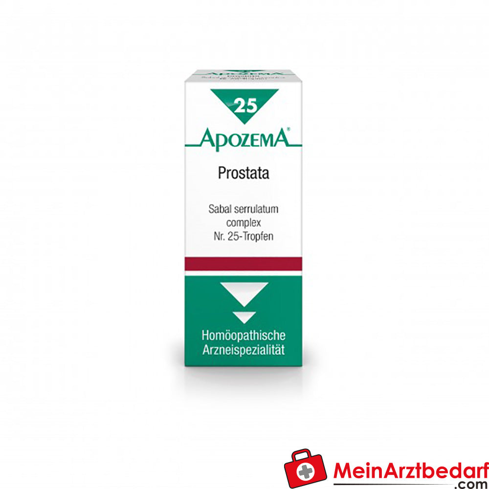 Apozema Prostata-Tropfen 50 ml homöopathisch bei Prostatavergrößerung.