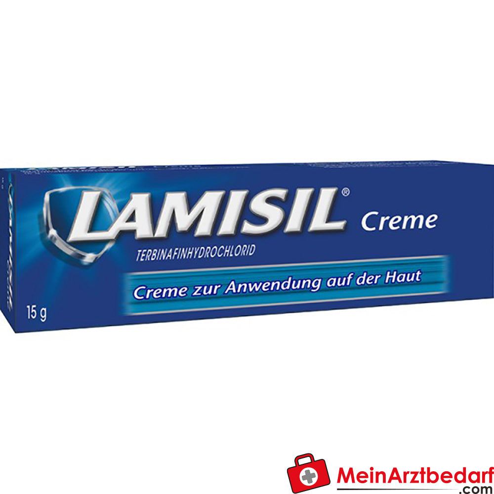 GSK-Gebro Lamisil krem 15 g Chlorowodorek terbinafiny Lek przeciwgrzybiczy na grzybicę skóry raz na dobę, 1 tydzień