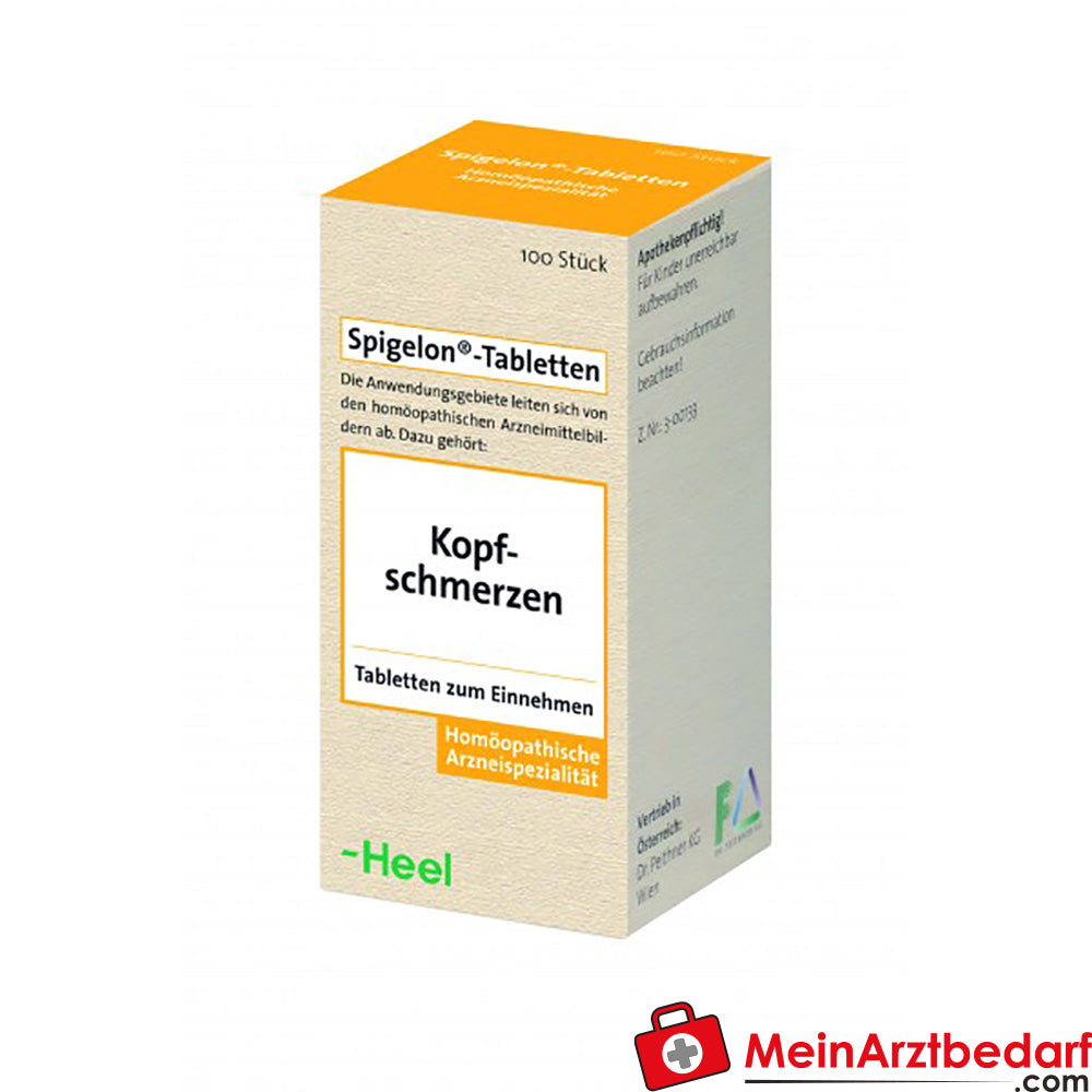 Spigelon Tabletten 100 St. – Homöopathisches Mittel bei Kopfschmerzen