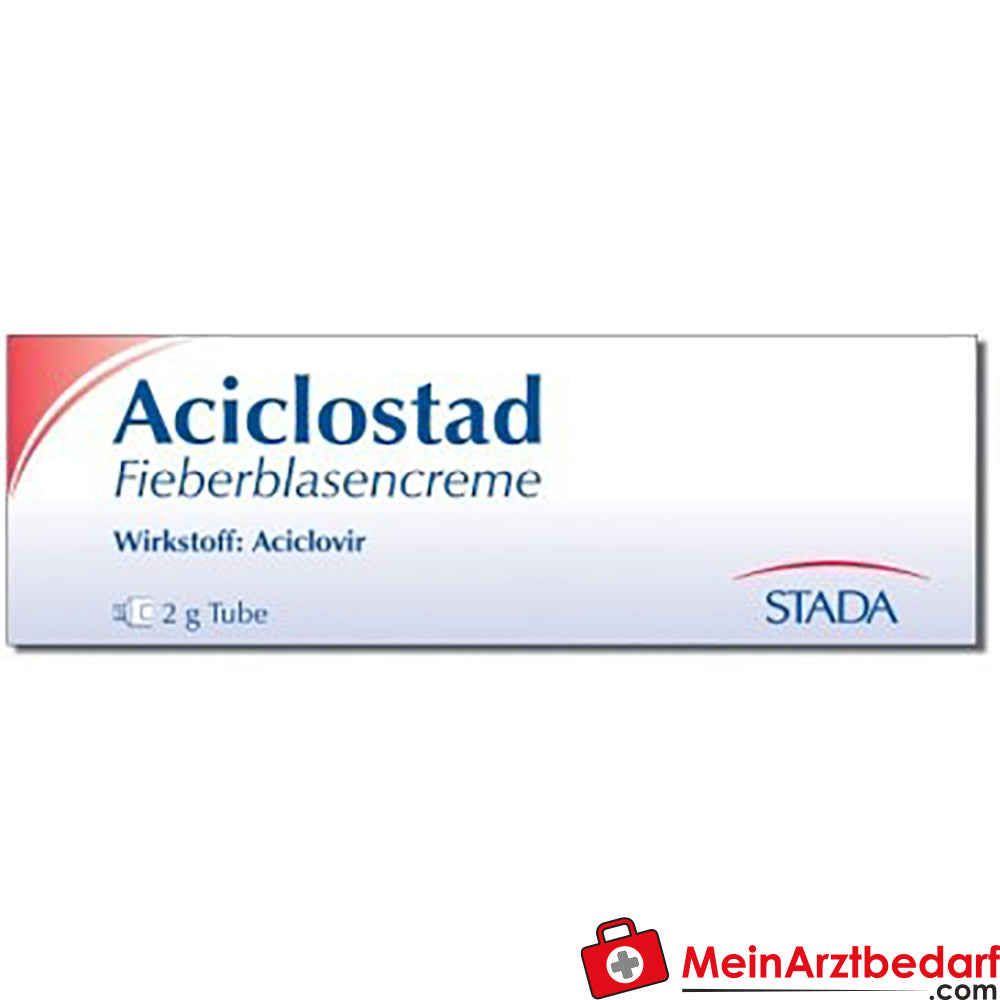 Stada Aciclostad Crema 2 g - Aciclovir per il trattamento dell'herpes labiale