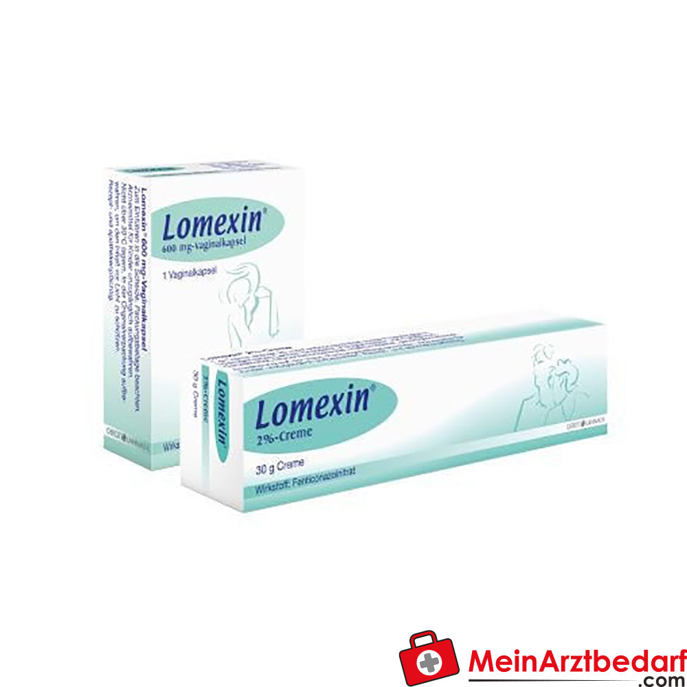 Lomexin kapsułki dopochwowe 600 mg 1 szt. Fentikonazol dopochwowo