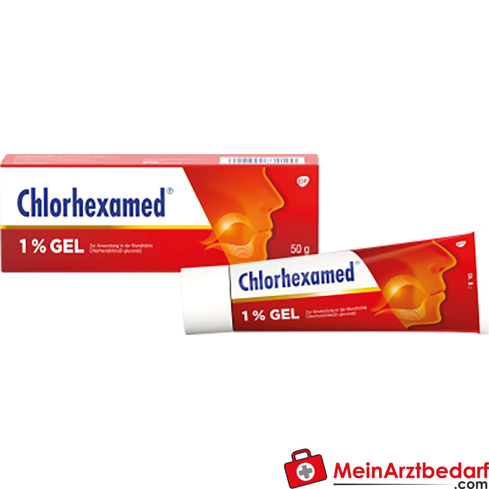 GSK-Gebro Chlorhexamed 1% Gel 50 g Żel z chlorheksydyną na zapalenie dziąseł