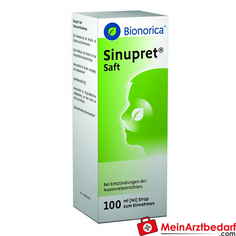 Sinupret sap 100 ml - kruidengeneesmiddel bij verkoudheid