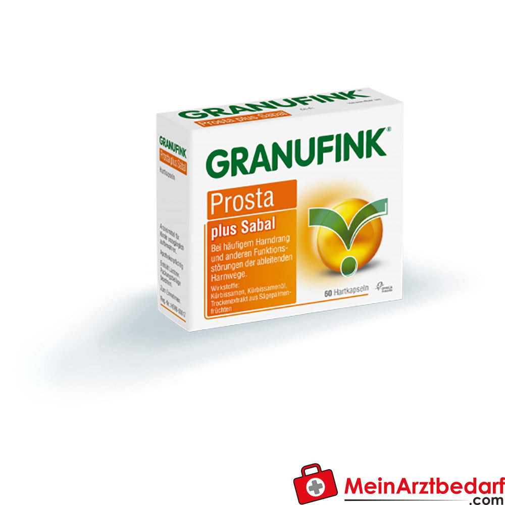 Granufink Prosta plus Sabal 60 Kapseln bei Prostata- und Blasenbeschwerden