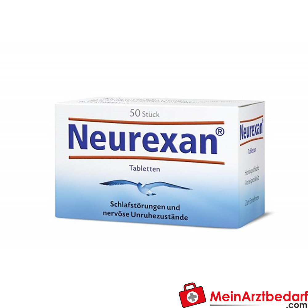 Sanova Neurexan Tabletten 50 Stk. – Homöopathisches Beruhigungs- und Schlafmittel bei nervöser Unruhe