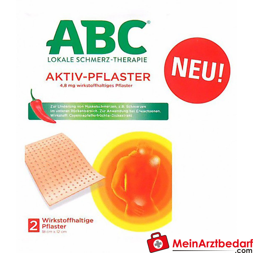 Hansaplast Pansement Actif Capsaïcine 48 mg extra fin nuque épaule