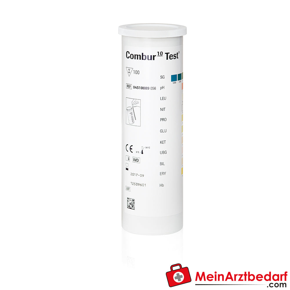 Combur 10 Test, 100 tiras reactivas de orina