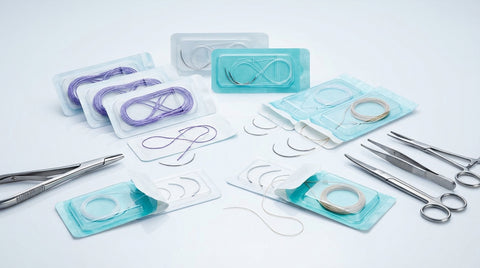 Materiale di sutura assorbibile