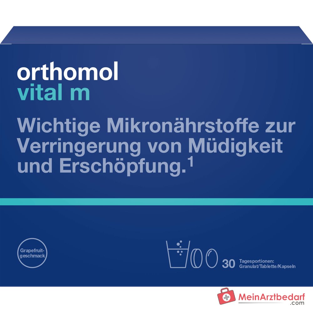 Orthomol Vital m Granulat/Tablette/Kapseln, 30 Tagesportionen.