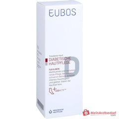 Eubos Diabetische Hautpflege Fuß und Bein Urea / Lactat / Glycerin / Bisabolol / Allantoin / Panthenol Creme, 100 ml.