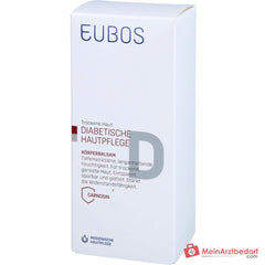 Eubos Diabetische Haut Pflege Körperbalsam Carnosin / Zink-PCA / Pheohydrane / Urea / Lactat / Glycerin / Hamamelis / Panthenol / Bisabolol / Allantoin / Mandelöl Lotion, 150 ml.
