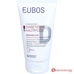 Eubos Diabetische Haut Pflege Körperbalsam Carnosin / Zink-PCA / Pheohydrane / Urea / Lactat / Glycerin / Hamamelis / Panthenol / Bisabolol / Allantoin / Mandelöl Lotion, 150 ml.