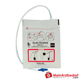 Electrodos de desfibrilación SCHILLER para adultos, preconectados con RFID, 1 par