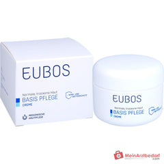 Eubos Basis Pflege Creme Intensivpflege Jojobaöl / Vitamin E / Allantoin / Panthenol Creme, 100 ml.