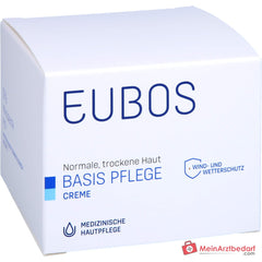 Eubos Basis Pflege Creme Intensivpflege Jojobaöl / Vitamin E / Allantoin / Panthenol Creme, 100 ml.