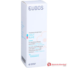 Eubos Kinder Haut Ruhe Nachtkerzenöl / Panthenol / Bisabolol / Allantoin / Johanniskraut-Extrakt Creme, 50 ml.