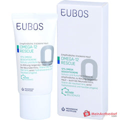 Eubos Omega Gesichtscreme Omega-3 / Omega-6 / Omega-9 Fettsäuren Creme, 50 ml.
