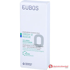 Eubos Omega Gesichtscreme Omega-3 / Omega-6 / Omega-9 Fettsäuren Creme, 50 ml.