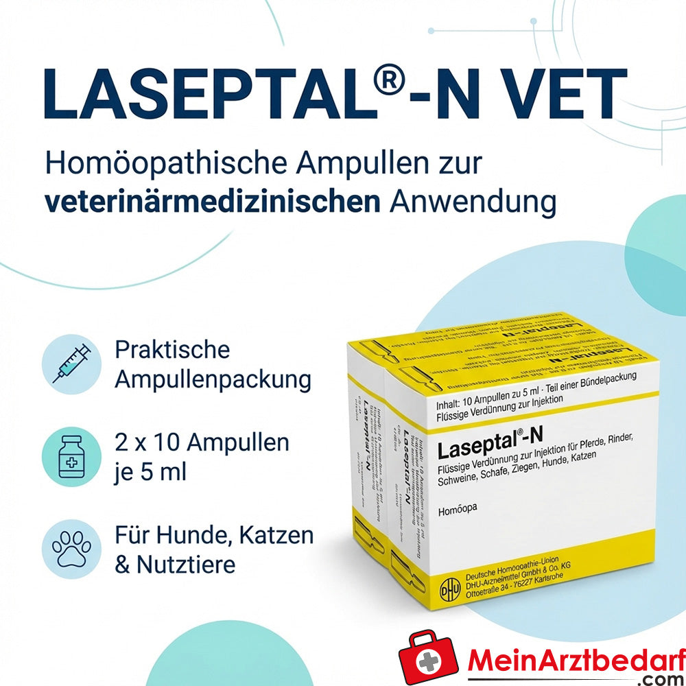 Laseptal-N vet 2 x 10x5 ml