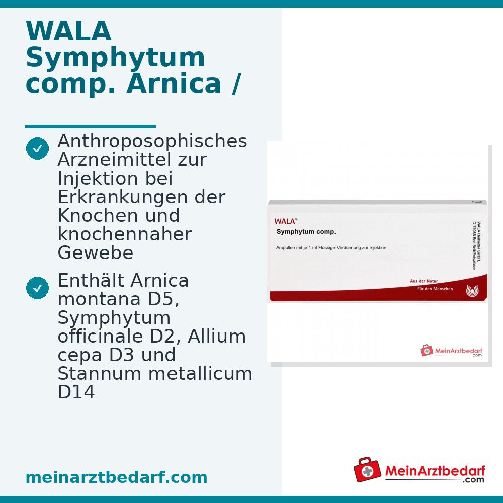WALA Symphytum comp. Fiale, 10 pz.