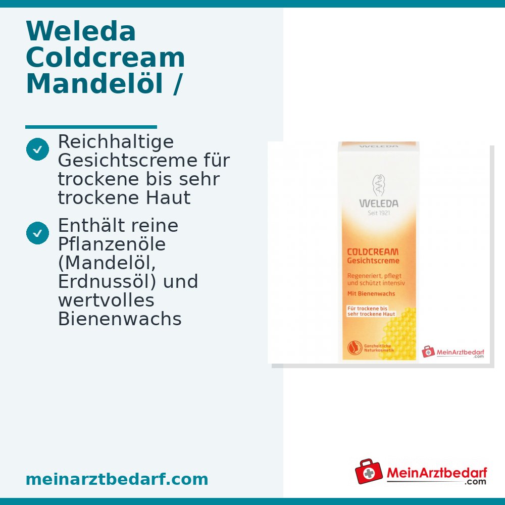 Krem do twarzy Weleda Coldcream, 30 ml