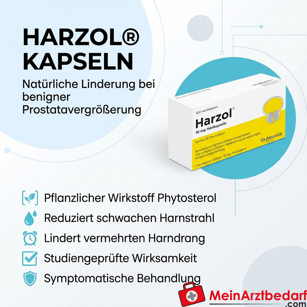 Abanta Pharma Harzol fitosteroli capsule rigide, 100 pz.