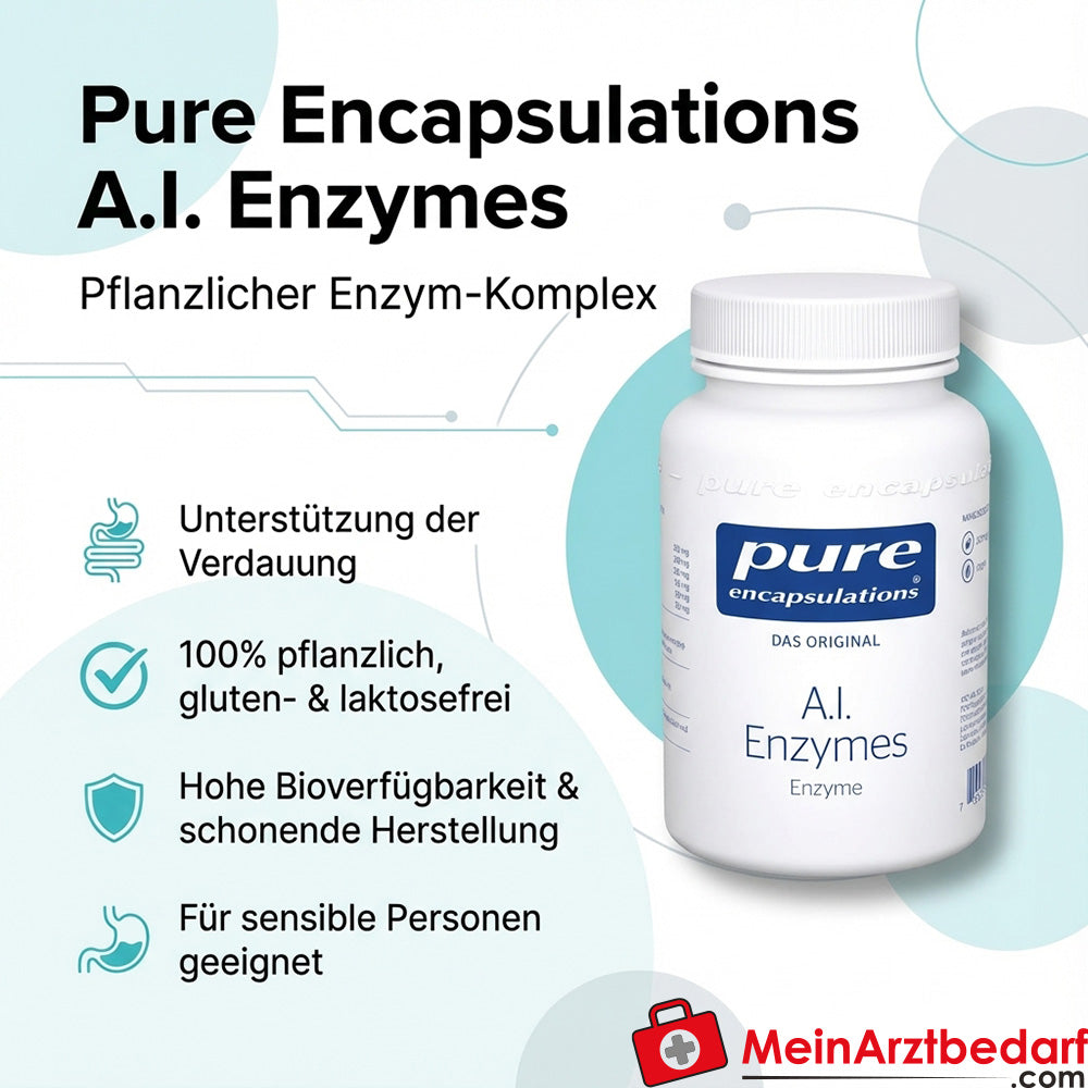Pure Encapsulations A.I. Enzymes pflanzliche Enzymkapseln 60 St.