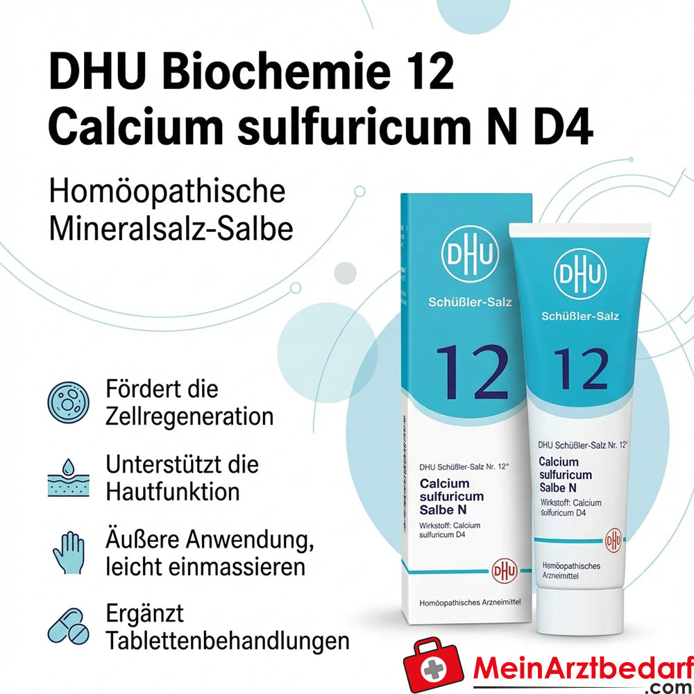 DHU Biochemia 12 Calcium sulfuricum D4 maść homeopatyczna