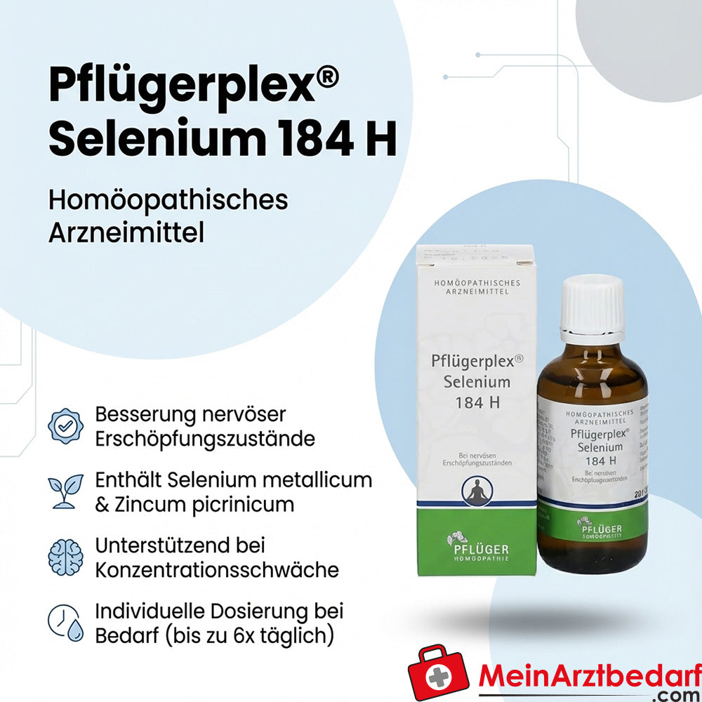 Pflügerplex Selenium 184 H Selenium metallicum solution 50 ml