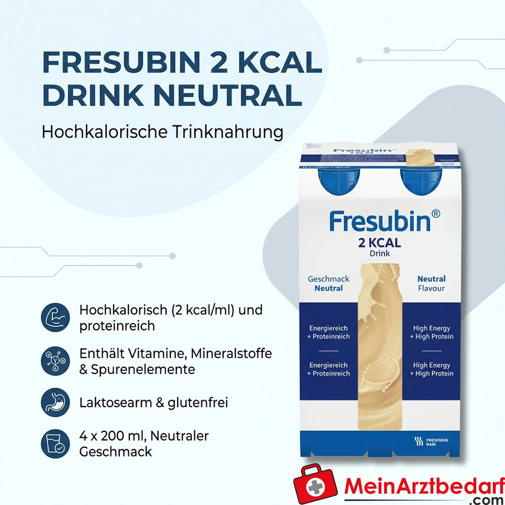 Fresubin 2 kcal/ml Neutralny pokarm do picia 4 x 200 ml